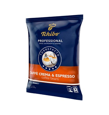 Kaffee Professional Caffe Crema & Espresso 505485, 500g, ganze Bohnen im Beutel