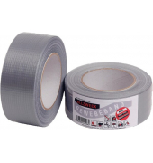 Allzweck-Gewebeband, silbergrau, 50mx50mm