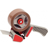 Handabroller für 66m x 50mm mit Metallmesser