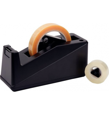 Klebebandabroller 590994, f&uuml;r Klebeb&auml;nder bis 25 mm x 66m, schwarz