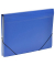 Fächermappe 70006-40 A4 mit 12 Fächern 12-teilig blanko Kunststoff blau