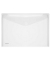 Dokumententasche - 40101-04, Din A4 quer, transparent farblos, Polypropylen (PP), Klettverschluss