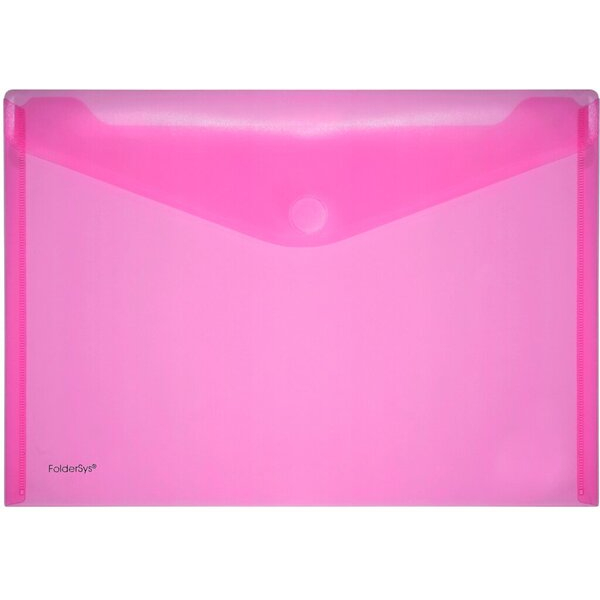 4250037409543 - Dokumententasche 40101-84 A4 quer transparent rot Kunststoff Klettverschluss 4250037409543 10 Stück