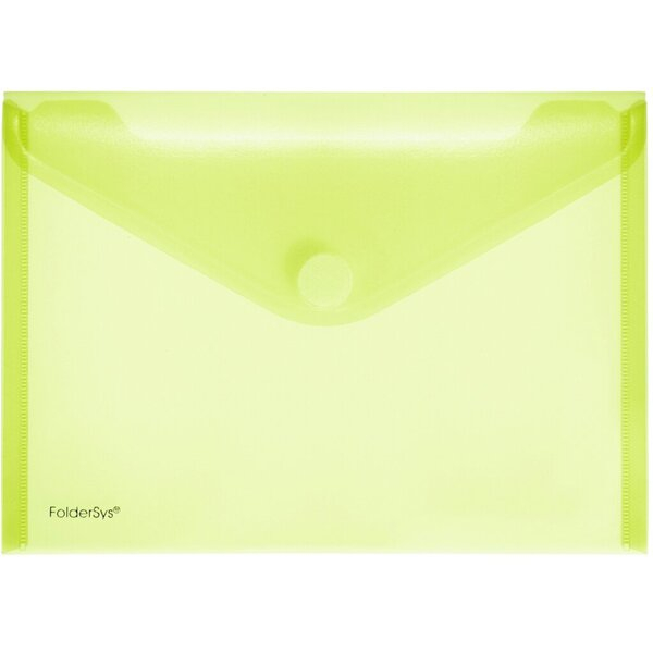 4250037413106 - Dokumententasche 40102-64 A5 quer transparent gelb Kunststoff Klettverschluss 4250037413106 10 Stück