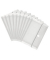 Dokumententasche - 40105-04, Din A4, transparent farblos, Polypropylen (PP), Klettverschluss