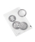 Dokumententasche 40410 A4 farblos/transparent mit Abheftvorrichtungt