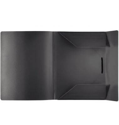 PP-Eckspanner-Sammelbox anthrazit 320 x 230 x 16 mm (HxBxT)