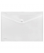 Dokumententasche - 40111-00, Din A4 quer, transparent farblos, Polypropylen (PP), Druckknopfverschluss