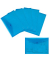 Dokumententasche - 40111-44, A4 quer, transparent blau, Polypropylen (PP), Druckknopfverschluss