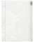 Gleitverschlusstasche PVC mit Eurolochung 156/140x210mm transparent