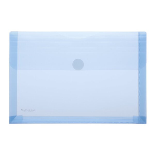 4250037417388 - Sichttasche A5 Dehnfalte blau transparent 175 x 260 x 0 mm (HxBxT) 4250037417388 10 Stück