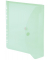 Dokumententasche 40109-54, A4 hoch, transparent gr&uuml;n, Kunststoff, Klettverschluss