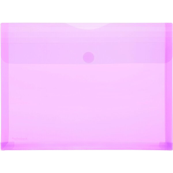 4250037421187 - Dokumententasche 40105-84 A4 quer transparent rot Kunststoff Klettverschluss 4250037421187 10 Stück