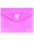 PP-Umschlag A7quer rot transparent