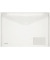 Dokumententasche - 40132-04, A4 quer, transparent farblos, Polypropylen (PP), Klettverschluss