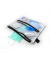 Reißverschlußtasche Mesh Bag Vierkammer PVC 245x200mm farblos/schwarz
