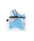 Reißverschlußtasche Mesh Bag Doppelkammer PVC A6 183x128mm schwarz