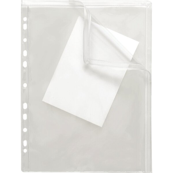 4250037425932 - Dokumententasche 40436-00 A4 transparent Polyvinylchlorid (PVC) Gleitverschluss 4250037425932 10 Stück