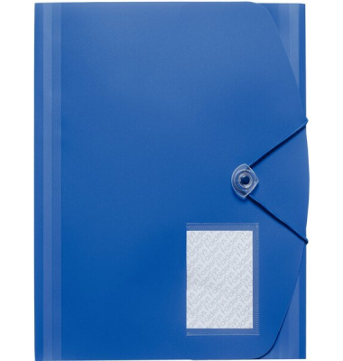 Jumbo Eckspanner-Sammelmappe blau 320 x 240 x 0 mm (HxBxT)