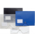 Eckspannmappe Jumbo 10028-40, A4 blau Kunststoff 80g, mit 3 Einschlagklappen