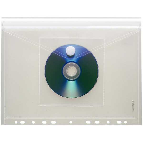 4250037426137 - Dokumententasche 40136-04 A4 transparent farblos Polypropylen (PP) Klettverschluss 4250037426137 10 Stück