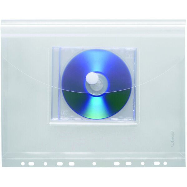 4250037426151 - Umschlag Dehnfalte Abheftrand CD farblos matt transparent 4250037426151 10 Stück