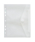 Dokumententasche 40156-04, A5, transparent farblos, Polypropylen (PP), Klettverschluss