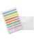Umlauftaschen Index transparent matt und transparent
