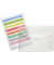 Dokumententasche Index 40166-04, A4, transparent farblos, Polypropylen (PP), Klettverschluss