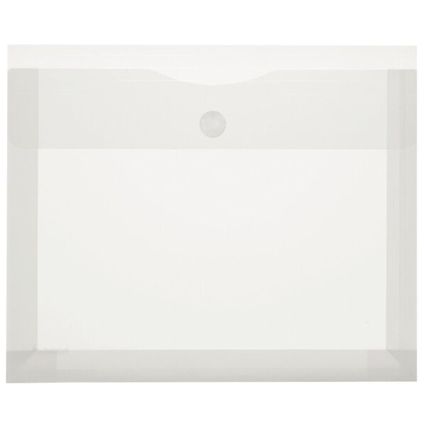 4250037428520 - Dokumententasche 40134-04 A4 quer transparent farblos Polypropylen (PP) Klettverschluss 4250037428520 10 Stück