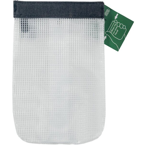 4250037430950 - Dokumententasche SnapBag 40621-30 A6 transparent schwarz Ethylvinylacetat EVA Schnappverschluss 4250037430950 FolderSys