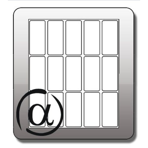 4250062158041 - Etiketten Handbeschriftung 20x50mm weiss permanent selbstklebend 4250062158041 alpha - label 5804 4250062158041 - Etiketten Handbeschriftung 20x50mm weiss permanent selbstklebend 4250062158041 alpha - label 5804