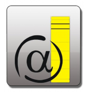 R&uuml;ckenschilder 5877, gelb, breit/kurz, 60x192mm, selbstklebend