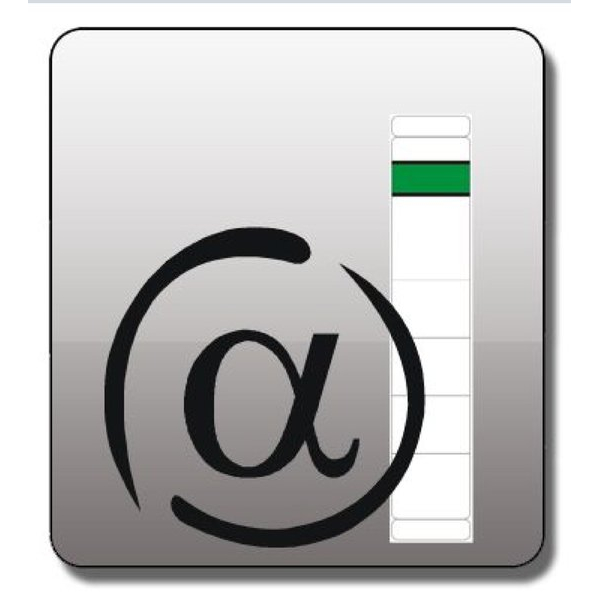 4250062158805 - selbstklebende Rückenschilder 5880 weiß 192x39mm selbstklebend  4250062158805 Alpha label