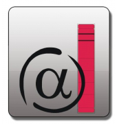 R&uuml;ckenschilder 5881, rot, schmal/kurz, 39x192mm, selbstklebend