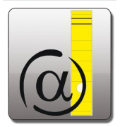 R&uuml;ckenschilder 5887, gelb, breit/lang, 60x280mm, selbstklebend