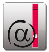 Rückenschild 5891 rot 280x39mm selbstklebend 