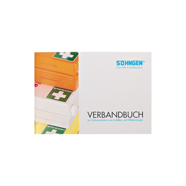 Söhngen Verbandbuch A5-quer kartoniert grün 32 Seiten - Bürobedarf Thüringen