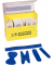 Pflasterspender Detectable, gefüllt, ABS, 16 × 12,2 × 5,7 cm, gelb