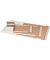 Buchverpackung Universalverpackung 211100225 braun, für A5, innen 219x157x54mm