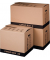 Umzugskarton 222105110 braun, innen 637x340x360mm, Wellpappe