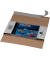 CD/DVD-Versandbox DL 225x125x12mm ohne Fenster, hk, Aufreißfaden
