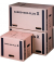 Umzugskarton 222105401 braun/schwarz, bis DIN A4+, innen 400x320x320mm, Karton Plus S