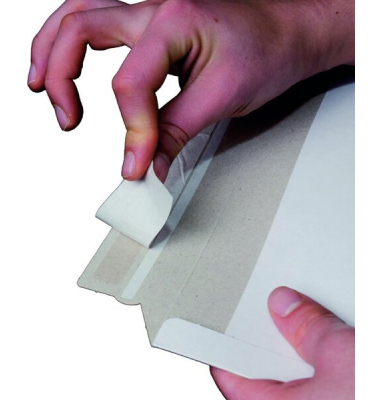 Versandtaschen 230110225, B5+, ohne Fenster, selbstklebend, 400g, weiß