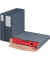 Ordnerversandkarton Ordnerversandbox 212160320 anthrazit, für 1 Ordner 50-80mm, innen 320x288x50-80mm
