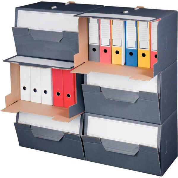 4250414108366 - Archivcontainer 227160410 grau innen 504x325x305mm Pappe 4250414108366 Smartbox Pro 4250414108366 - Archivcontainer 227160410 grau innen 504x325x305mm Pappe 4250414108366 Smartbox Pro