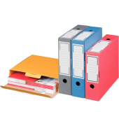 Archivbox 226131120, A4, blau, innen 315x76x260mm, Pappe