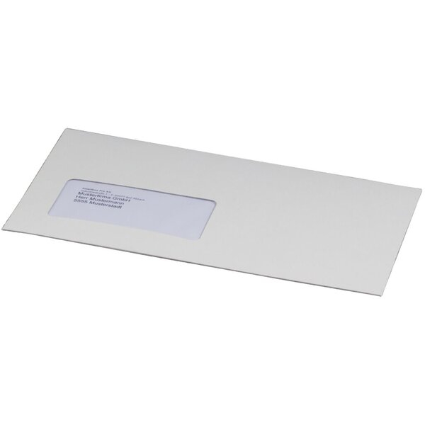 4250414108892 - Briefumschlag 230111025 Din Lang mit Fenster selbstklebend 250g weiß 4250414108892 Smartbox Pro