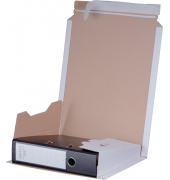 Ordnerversandkarton 211114620 weiß, für 1 Ordner 35-80mm, innen 320x290x35-80mm