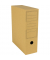 Archivbox 226100510, A4, braun, innen 31,9x9,4x25,7cm (TxBxH), Pappe